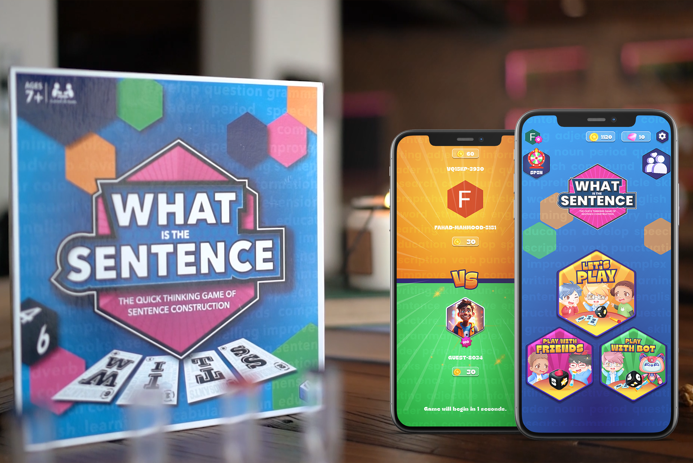 W.I.T.S: What Is The Sentence - The English Sentence Learning Card Game for Kids and Families